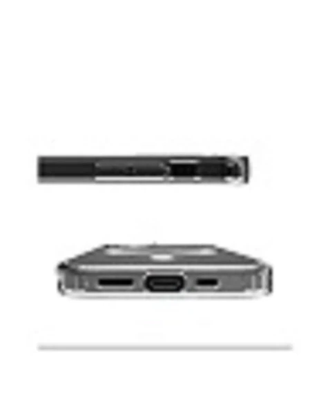 İPhone 16 Pro Max için Kılıf Kamera Korumalı Magsafe Wireless Şarj Özellikli Şeffaf Kılıf - 6