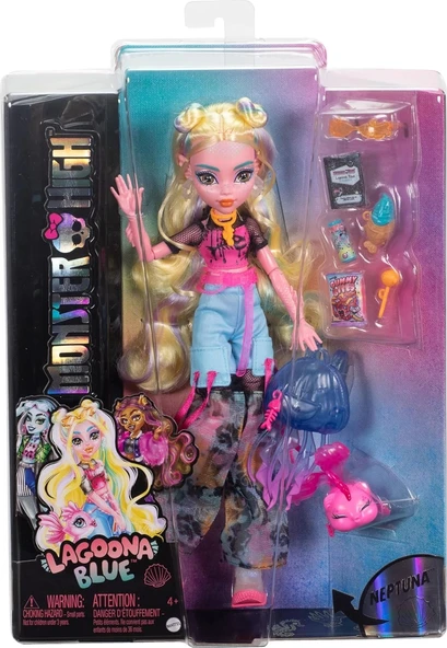 Monster High Ana Karakter Bebekler Lagoona Blue HXH75 - 6