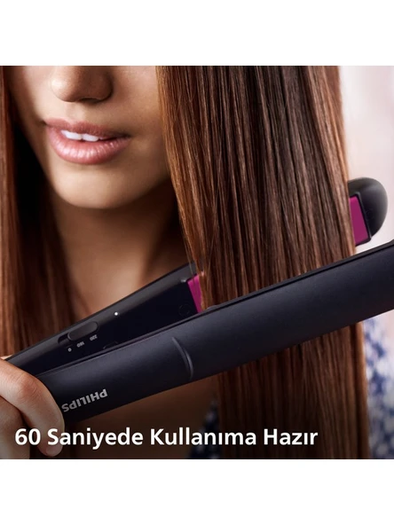 Philips BHS375/00 Essential ThermoProtect Keratin Katkılı Seramik Saç Düzleştirici - 2