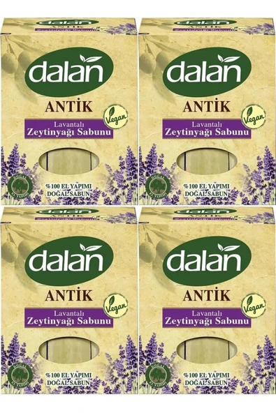 Dalan Antik Zeytin Yağlı Lavanta Sabunu El Yapımı 900 Gr x 4 Paket ürün görseli