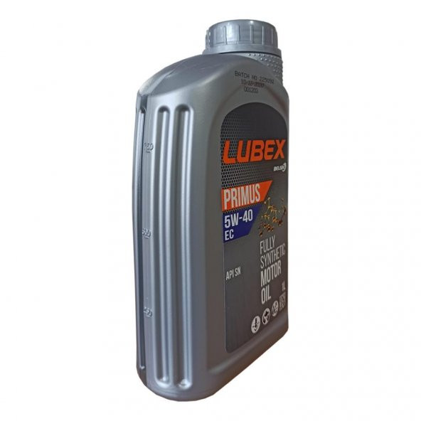 Lubex Primus EC 5W-40 1 Lt Tam Sentetik Motor Yağı (2 Adet) - Resim 4