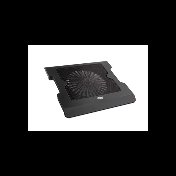 Addıson Anc-40d, 20cm Fan, 10"-16" Notebook Soğutucu, 4 Usb 2.0 Giriş, Mavi Ledli Fan(siyah) - 2