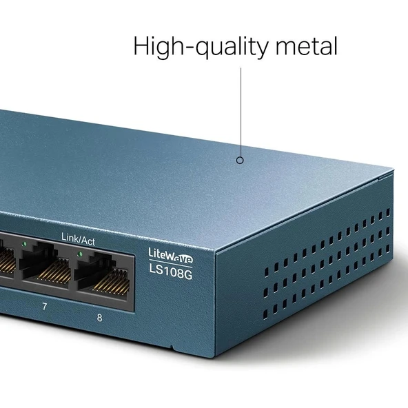 ONTECH - Tp-lınk Ls108g 8 Port Gıgabıt Metal Kasa Swıtch - 3