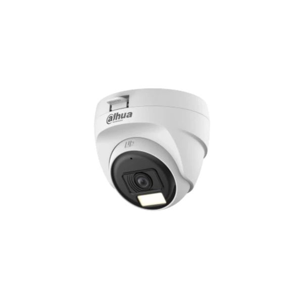 Dahua Hac-t1a51p-u-ıl-a-0280b, 5mpix, 2.8mm Lens, 25 Mt Gece Görüşü, Smart Dual Light, Dahili Mikrofon, Dome Kamera