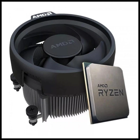 Amd Ryzen 5 5500gt 6 Core, 3,60-4.40ghz, 19mb Cache, 45-65w, Radeon Grafikleri, Wraith Stealth Fan, Am4 Soket, Mpk, (dah