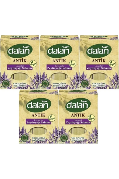 Dalan Antik Zeytin Yağlı Lavanta Sabunu El Yapımı 900 Gr x 5 Paket