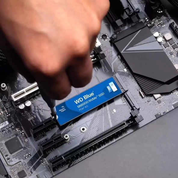 Wd Blue Sn5000, Wds500g4b0e, 500gb, 5000/4000, Gen4, Nvme Pcıe M.2 2280,  Ssd - 2