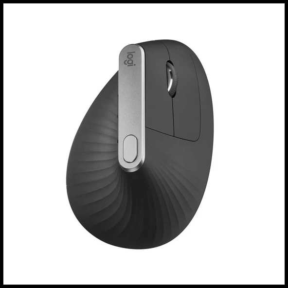 Logıtech 910-005448, Mx Vertıcal, Siyah, Bluetooth, 4000dpi, Lazer, 4 Tuşlu, Usb-c Den Şarj Edilebilir, Dikey Ergonomik