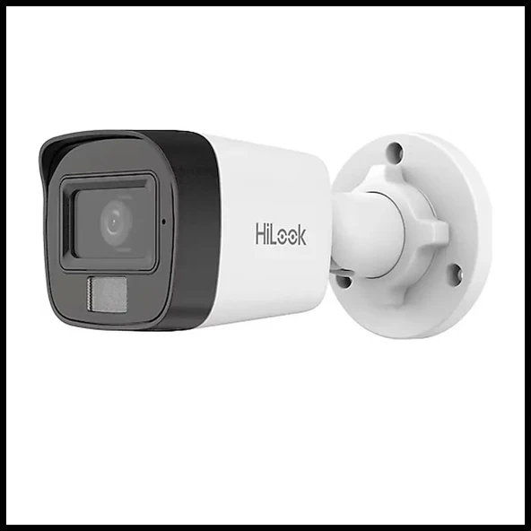 Hılook Ipc-b140ha-lufc, 4mpix, 2,8mm Lens, H265+, Dual Light, 20mt Gece Görüşü, Dahili Mikrofon, Ip67, Poe, Bullet, Ip K