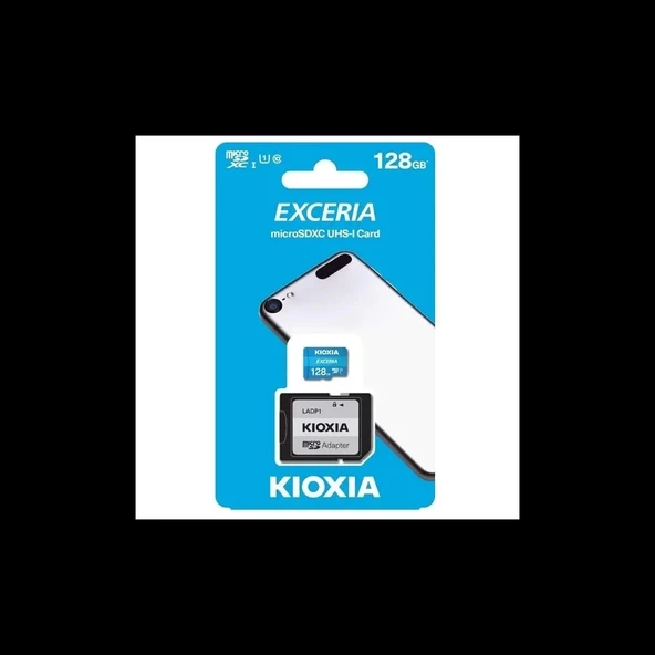 Kıoxıa 128gb Exceriag2, Lmex1l128gg2, U1 V30 4k, Cl10, 100mb/s, Microsd Kart Bellek (sd Adaptörlü) - 2