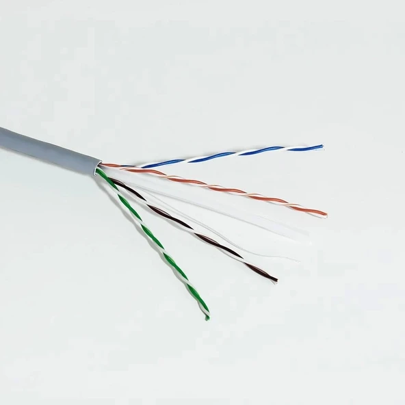 ONTECH - Frısby Fr-cat601 305mt 0.58mm 23awg Cat6 Utp Kablo Gri - 3
