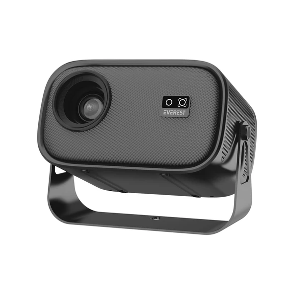 Everest Pj04, 250 Led Lümen, 1280x720, 1xhdmı, 1xusb, Wifi 6, Bluetooth, 30.000 Saat Led Ömrü, 1.5w Speaker, Android 13,