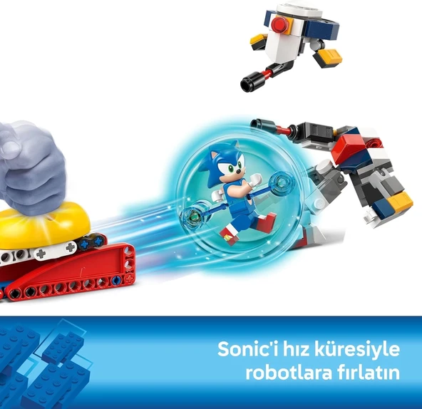 LEGO Sonic The Hedgehog: Sonic’in Kamp Ateşi Çarpışması 77001, 7 Yaş Oyuncak Yapım Seti ,177 Parça - 2
