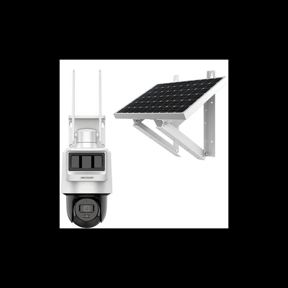 Hılook Ptz-n2c400ı-k/4g/c09s20, 4mpix,  2.8mm, 30mt Gece Görüşü, Dahili Mikrofon, Pır+radar,  4g, Solar  Pt Ip Kamera