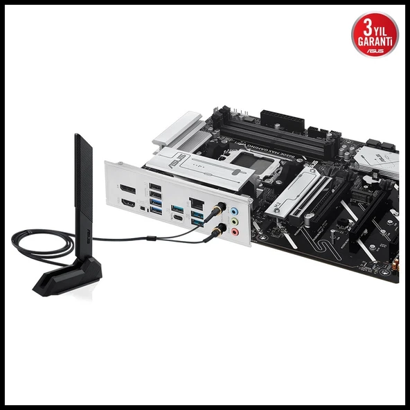 Asus B650e Max Gamıng Wıfı, 4xddr5, 3xm.2, Dp, Hdmı, Type-c, Wi-fi 6e, Bluetooth V5.3, Am5 Soket Gaming Anakart - 4