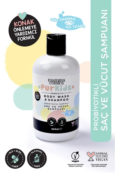 Purkids Prebiotikli Vegan Köpük El Sabun-400ml