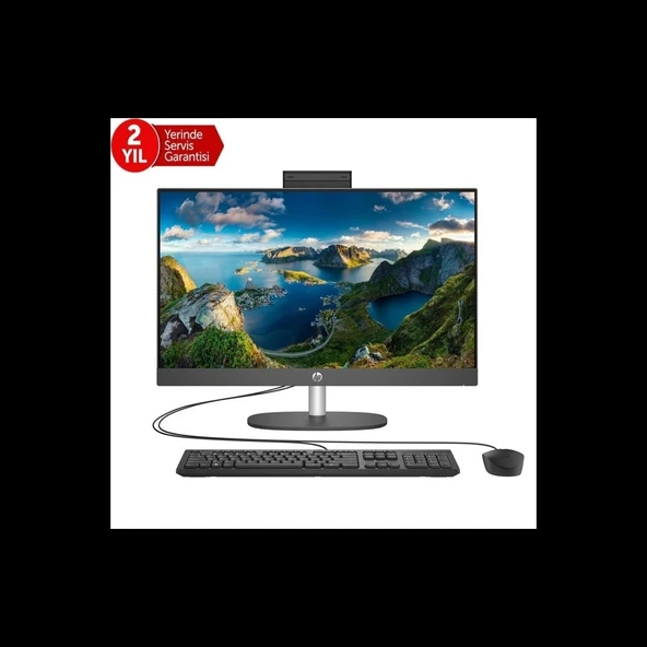 Hp B6jc9es, Proone 240 G10, İ5-1334u, 23,8" Fhd Ekran, 16gb Ram, 512gb Ssd, Paylaşımlı Ekran Kartı, Free Dos All In One