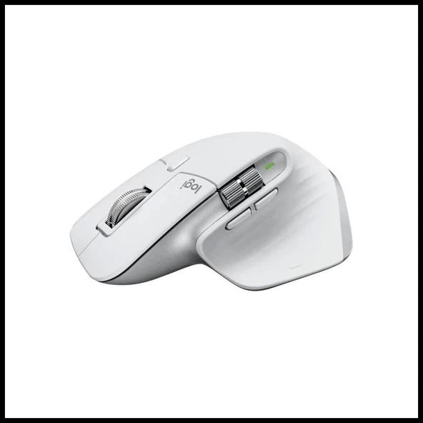 Logıtech 910-006560, Mx Master 3s, Beyaz, Bluetooth, 8000dpi, Lazer, 7 Tuşlu, Usb-c Den Şarj Edilebilir, Mouse - 2