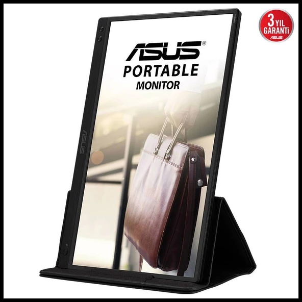 Asus Zenscreen Mb166c 15.6" 5ms, 60hz, Full Hd, Usb-c, Düşük Mavi Işık, Freesync, Ips Panel, Taşınabilir Usb Monitör - 4