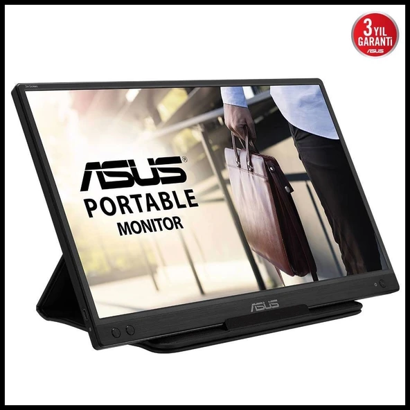 Asus Zenscreen Mb166c 15.6" 5ms, 60hz, Full Hd, Usb-c, Düşük Mavi Işık, Freesync, Ips Panel, Taşınabilir Usb Monitör - 3