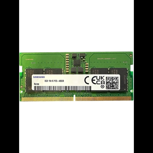 Samsung Samso4800/8, 8gb, Ddr5, 4800mhz,  Cl40, 1.1v Notebook Ram (m425r1gb4bb0-cQkol)