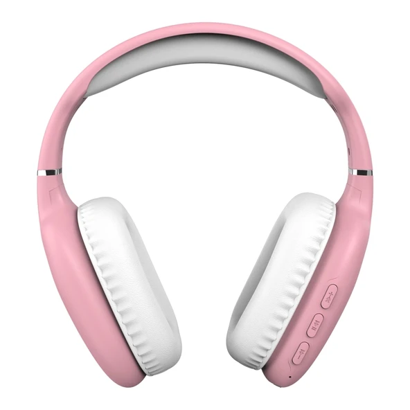 Snopy Sn-bt43, Pembe, Bluetooth 5.3, Kablosuz, Ayarlanabilir Kafa Bandı, 5saat Çalma Süresi, 15mt Algılama Mesafesi, Mic - 2