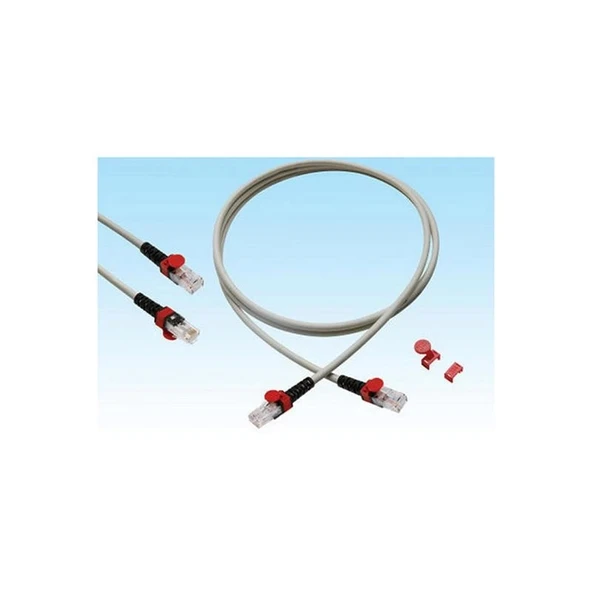 ONTECH - Hcs 30 Cm Patch Cord 4x2x24 Utp Halojen Free (ls0h) Grı Renk(t06-00420-036)