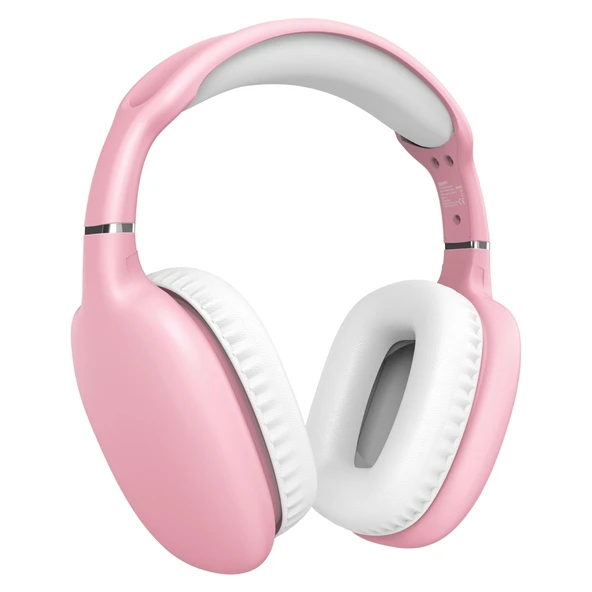 Snopy Sn-bt43, Pembe, Bluetooth 5.3, Kablosuz, Ayarlanabilir Kafa Bandı, 5saat Çalma Süresi, 15mt Algılama Mesafesi, Mic