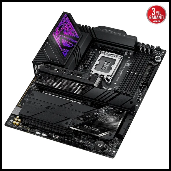 Asus Rog Strıx Z890-e Gamıng Wıfı, 8800mhz, 4xddr5, 7x M.2, Hdmı, Dp, 2xthunderbolt, 4xtype-c, Wi-fi 7, Bluetooth 5.4, I - 3