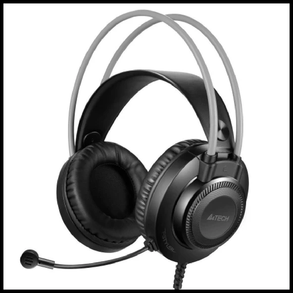 A4 Tech Fh200u, Gri, Kablolu, Mikrofonlu Kulaklık, Usb - 3