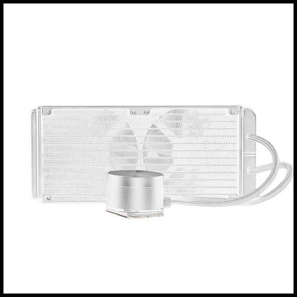 Powerboost Noble 240w, 240mm, Rainbow, 2 Fanlı, (lga1700/am4/am5) Uyumlu, Cpu Sıvı Soğutma (beyaz) - 3