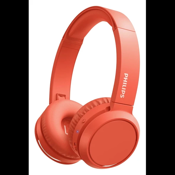 Phılıps Tah4205rd/00, Kırmızı, Bluetooth 5.0, Kablosuz, Bas Arttırma Düğmesi, Yastıklı Kafa Bandı, 29saat Oynatma Süresi
