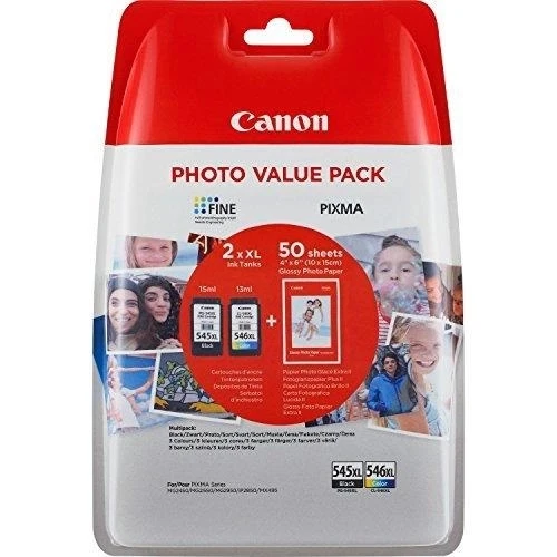ONTECH - Canon Pg-46/cl-56 Sıyah Ve Renklı Kartus Setı
