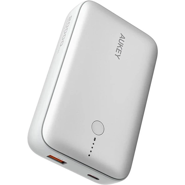 ONTECH - Aukey Pb-y57-wh 22.5w 20000 Mah Pd Qc3.0 Type-c Usb-a Powerbank