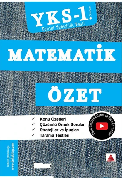 Delta Kültür YKS TYT 1. Oturum Matematik Özet (Yeni)