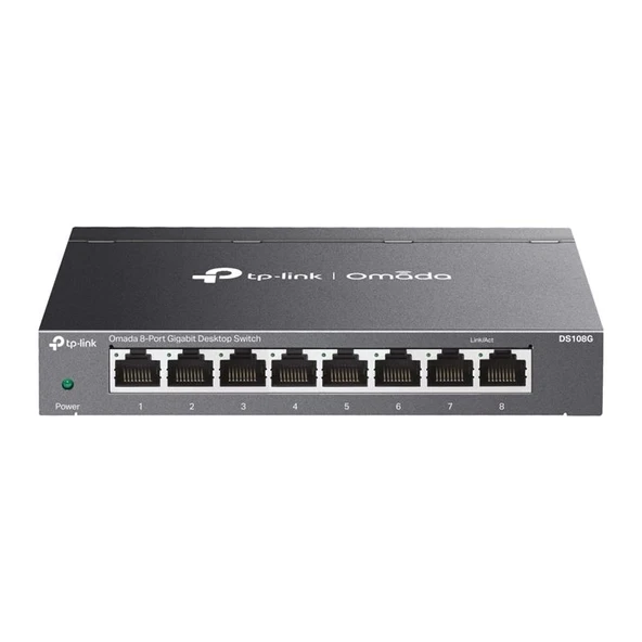 ONTECH - Tp-lınk Omada Ds108g 8 Port Gıgabıt Masaüstü Metal Kasa Swıtch