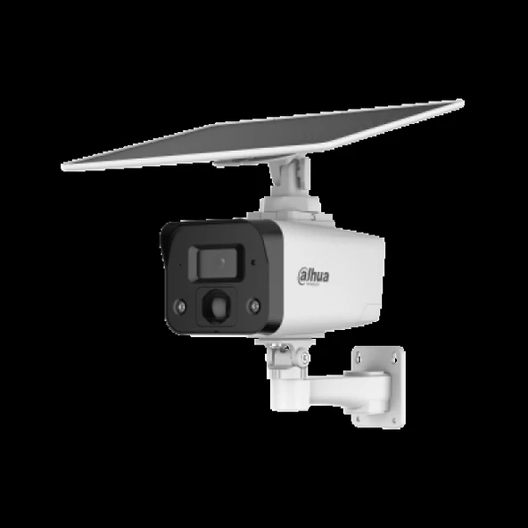 TEKNOTEG - DAHUA IPC-HFW2441DG-4G-SP-B-MAX 4MP SMART DUAL LIGHT 4G IP BULLET SOLAR KAMERA