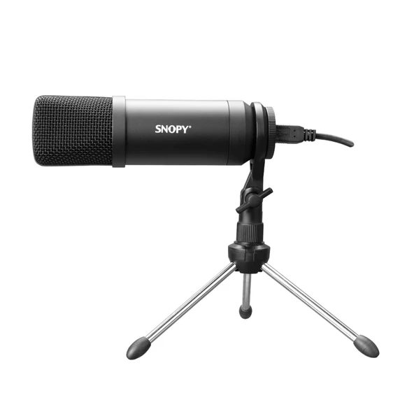 Snopy Sn-04p, Siyah, Çok Amaçlı, Profesyonel, Usb, Masaüstü, Mikrofon Kit - 2