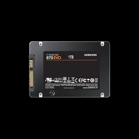 Samsung Mz-77e1t0bw 870 Evo 1tb 560/530, 2,5" Sata Ssd (türkiye Distribütörü Garantili) - 3