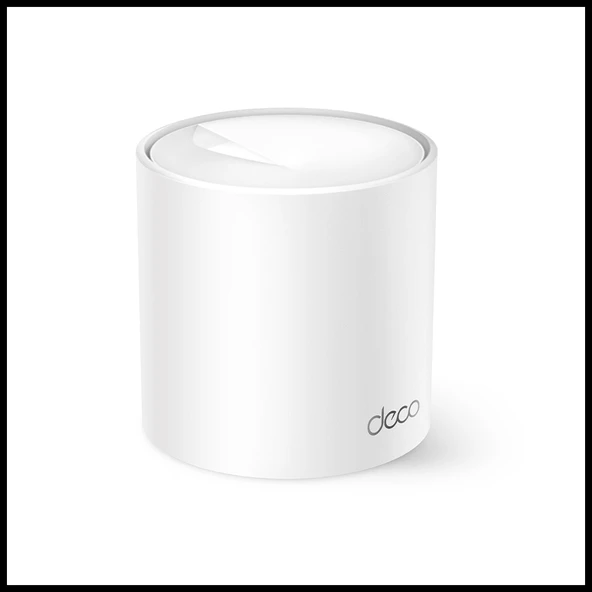 Tp-lınk Deco-x10, Ax1500, Tekli Mesh, 300-1201mbps Dual Band, Wifi6, 2port Gigabit Lan, 190m2 Kapsama Alanı, Router, Gen