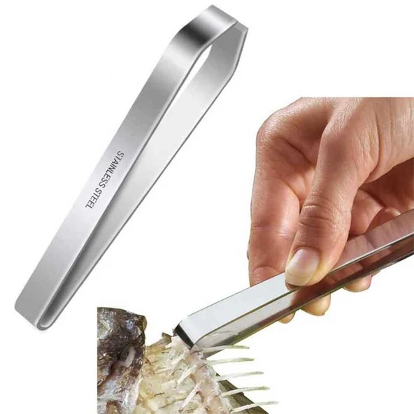 Epinox 12cm Balık Kılçık Cımbızı Düz BKC-01 - 3