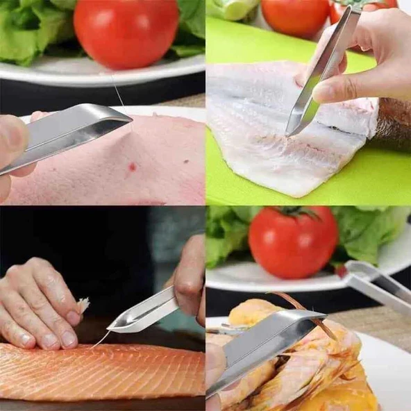 Epinox 12cm Balık Kılçık Cımbızı Yassı BKC-04 - 2