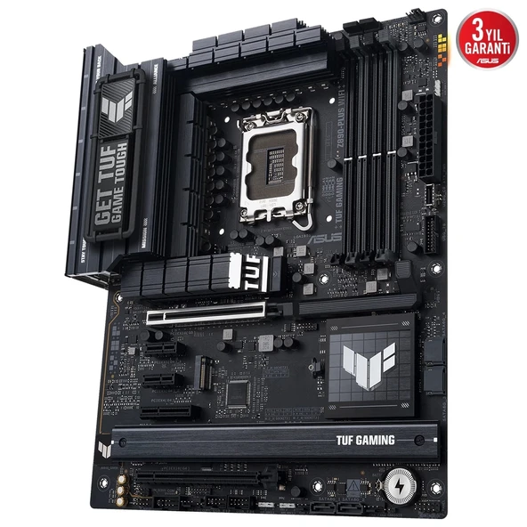 TEKNOTEG - ASUS TUF GAMING Z890-PLUS WIFI DDR5 4XM2 USB3.2 RGB LAN ATX - 5