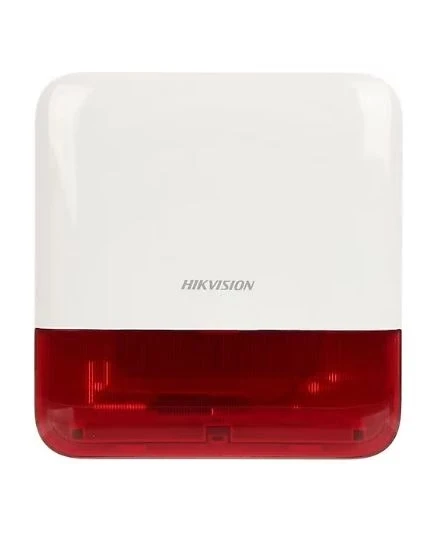 TEKNOTEG - HIKVISION DS-PS1-E-WE HARİCİ TİP KABLOSUZ ALARM SİRENİ (KIRMIZI)