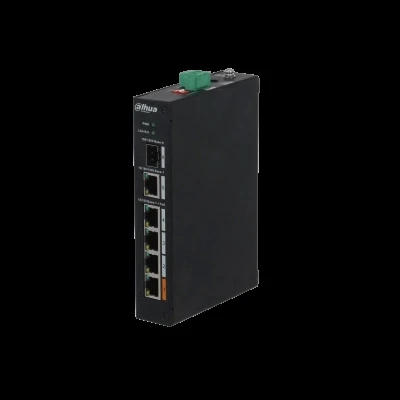 TEKNOTEG - DAHUA PFS3106-4ET-60 4 PORT 4XFE-2XFE YÖNETİLEMEZ 60W POE SWİTCH