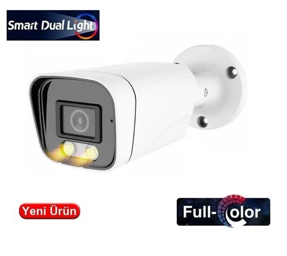 TEKNOTEG - EZCOOL EZ-2405IPS 5 MP 3.6MM DUAL LİGHT POE IP BULLET KAMERA