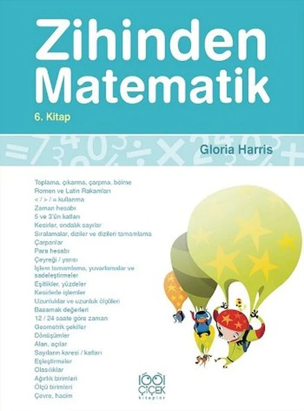 Zihinden Matematik 6. Kitap ürün görseli 1