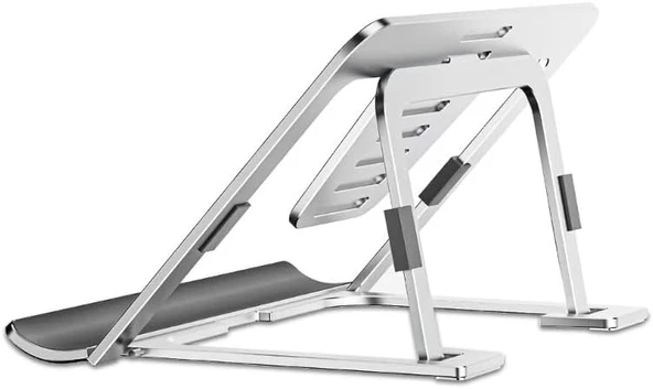 Plentiful Ayarlanabilir Katlanabilir iPad Stand 14inç  Metal Masaüstü Telefon Tablet Standı - 2