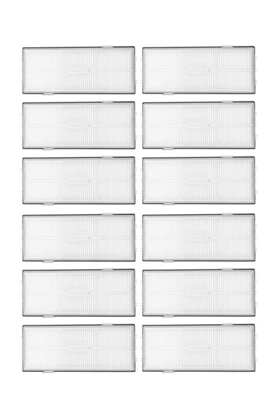 Xiaomi Roborock S7 / S7 Max İçin Uyumlu 12 Adet Robot Süpürge Hepa Filtresi ürün görseli 1