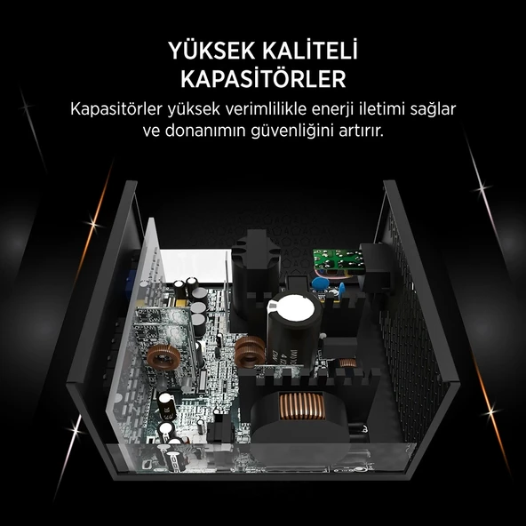 TEKNOTEG - JAMES DONKEY JDP750 APFC 12CM 80+ BRONZE 750W PSU - 5